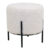 House Nordic Bílý pouf ALFORD